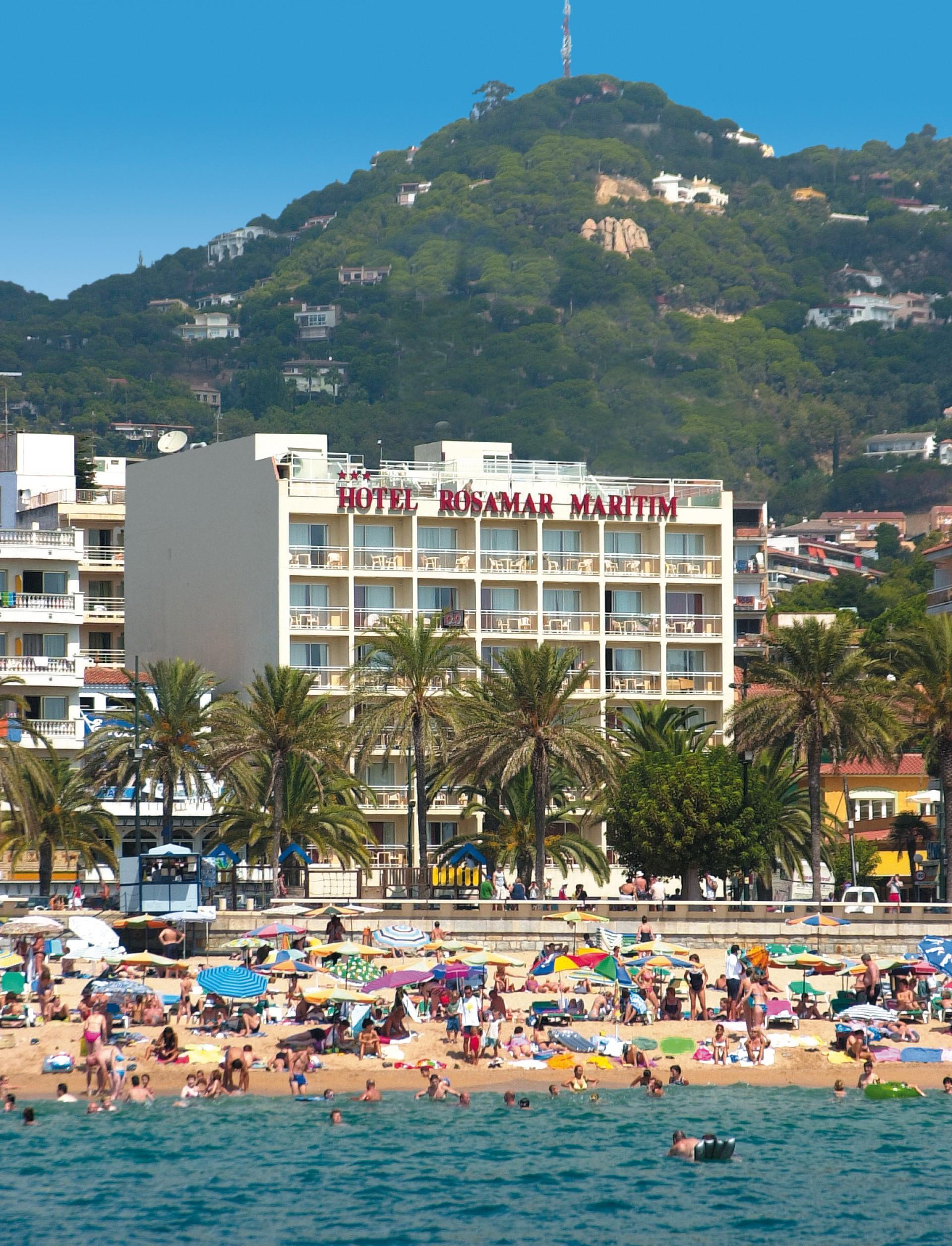 Hotel Rosamar Maritim 4* Lloret de Mar Esterno foto